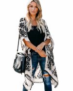 Kimono bohème à manches courte