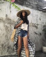 Kimono d’été de plage style bohème pour femme